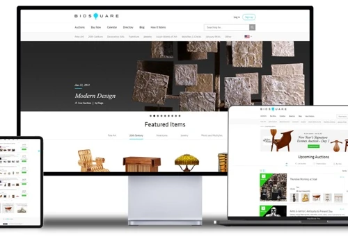 (Online Auction Platform) Web Designing UI/UX, Web Development, and Search Engine Optimization