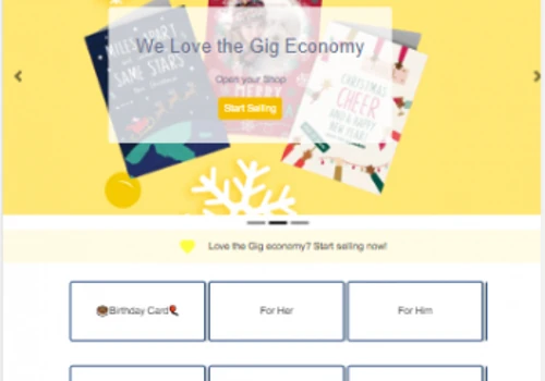 Card Gifting Site like Moonpig