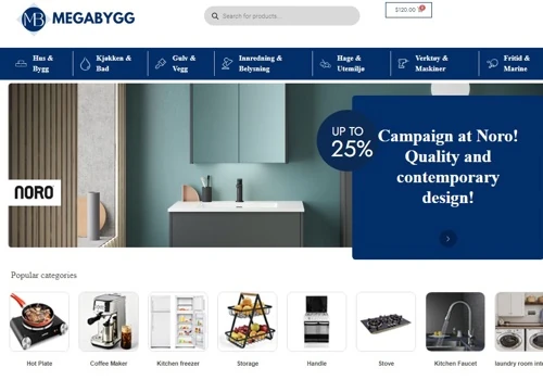 MegaBygg - Netherlands Biggest E-Commerce Brand