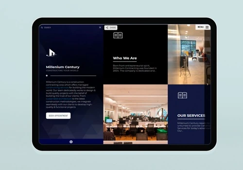 Web Design for Millenium Century