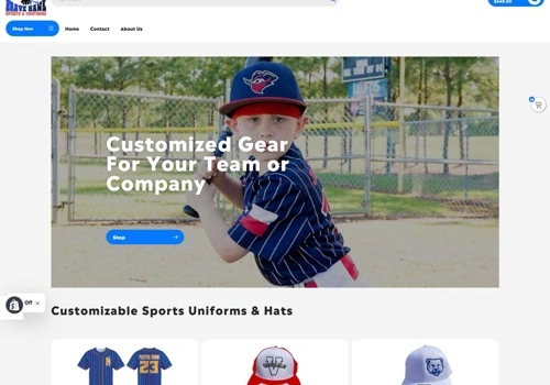 Bravehawk Sports Shopify Website Development