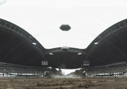 Texas Stadium Demolition From Inside