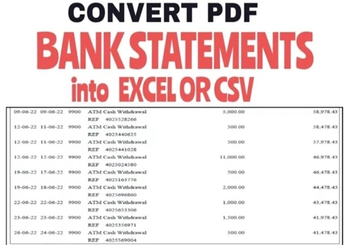 Bank Statement For Loan