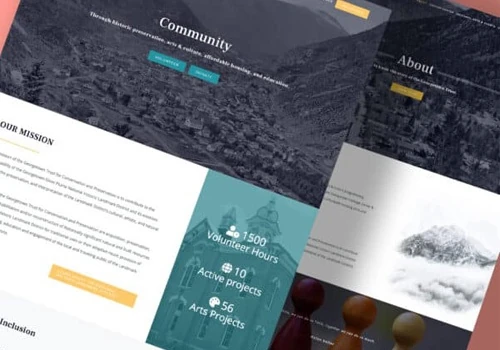 Georgetown Trust Website Design