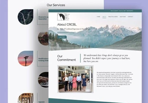 CRCBL Law Firm Website Design