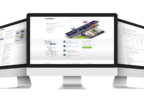 Polish leading navigation/GPS brand website