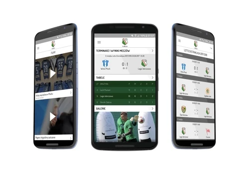 iOS / Android / WP app for the Polish champion football club