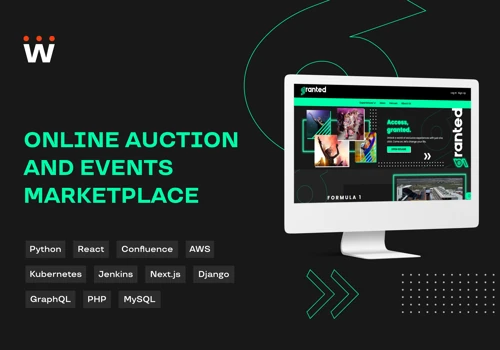 Online auction and events marketplace