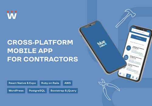 Cross-platform mobile app for contractors