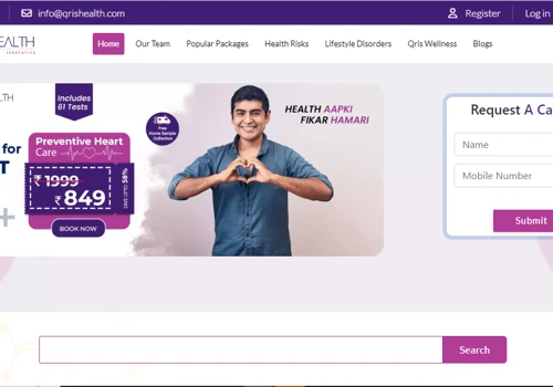 Health Lab for complete health checkup booking