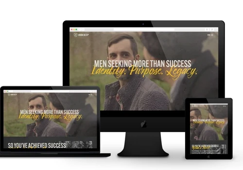 Iron Deep Website