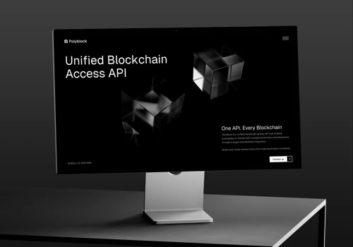 Web design for PolyBlock