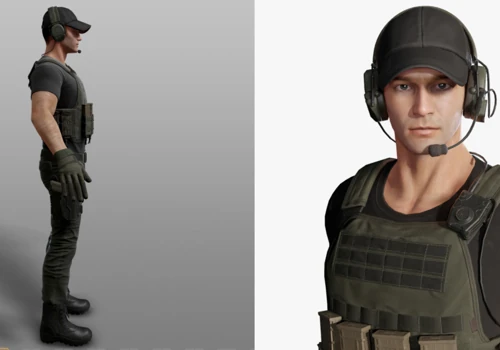 Military training simulator