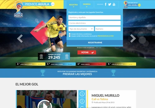 Premios Aguila - Annual Football Awards