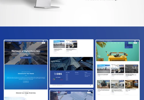 Smart Building Website Design & Development for DB