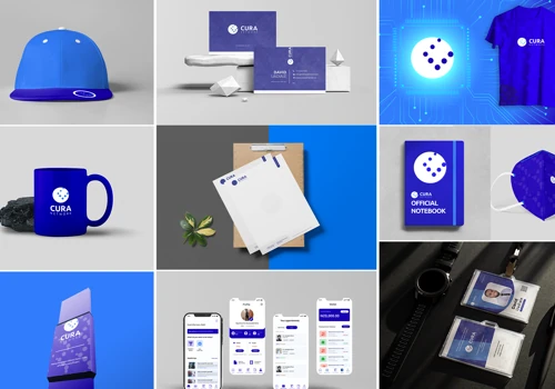 Innovative Branding for Cura Network: Healthcare