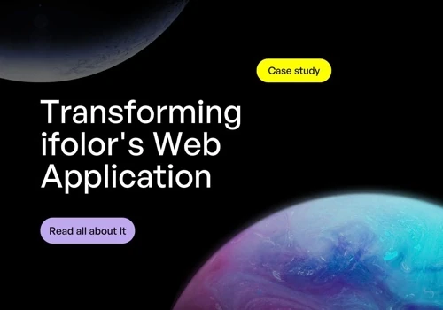 Transforming ifolor's Web Application