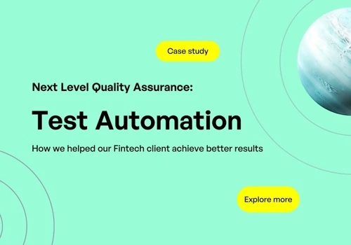 Test Automation for Fintech Company