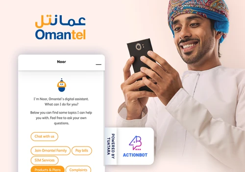 Actionbot for the telecom sector