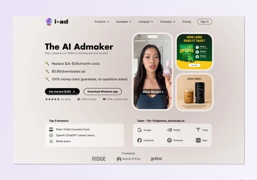 Website for AI Admaker