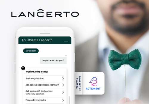 Actionbot for a fashion e-commerce platform