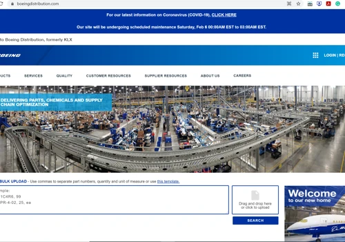 B2B Portal for Aerospace Industry