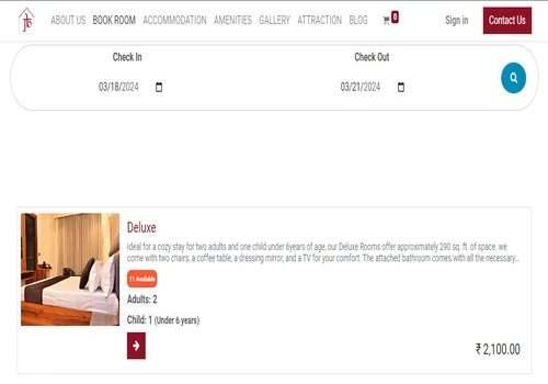 Hotel booking platform with ERP intregration