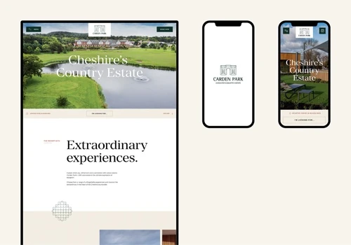 Carden Park Hotel & Spa - Web Design