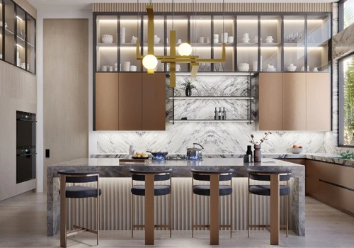 Kitchen Interior Rendering