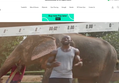 eCommerce for Fitness Products
