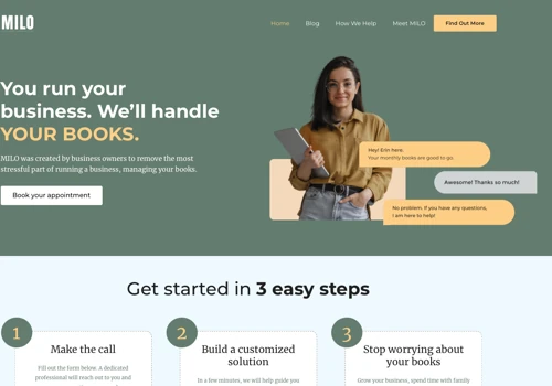 Business Consultation Static website