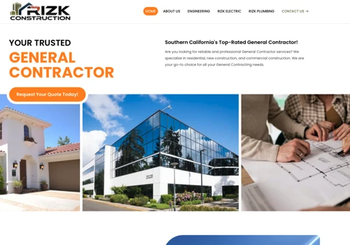 Website for Construction Company
