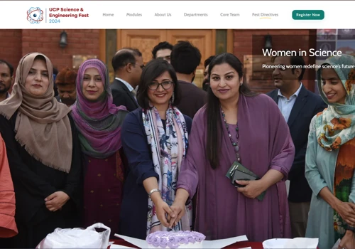 SciFestUcp | Website for University Occasion