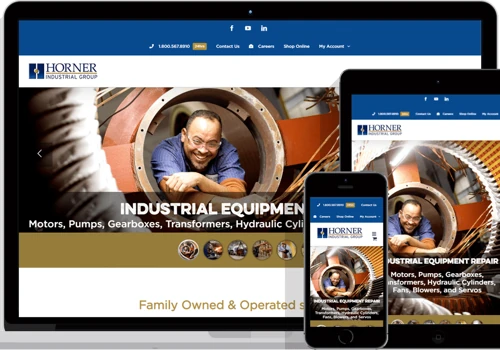 Horner Group Website Redesign