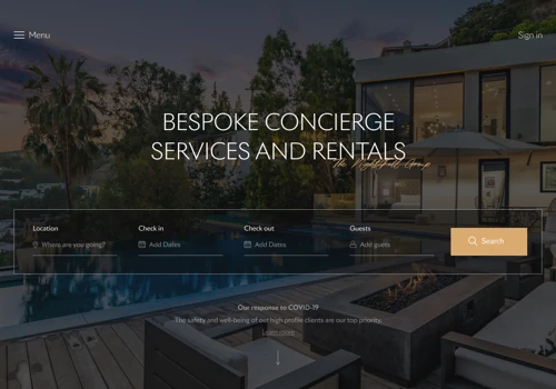 Redesign and layout of exiting website