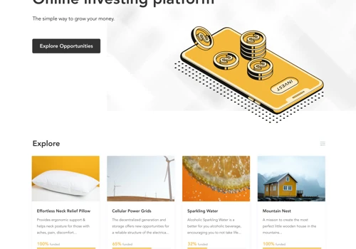 Reg CF Investment platform