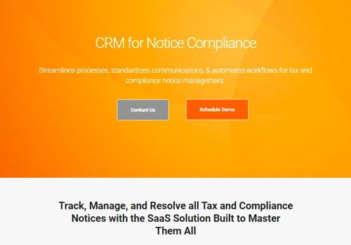 Tax Compliance CRM