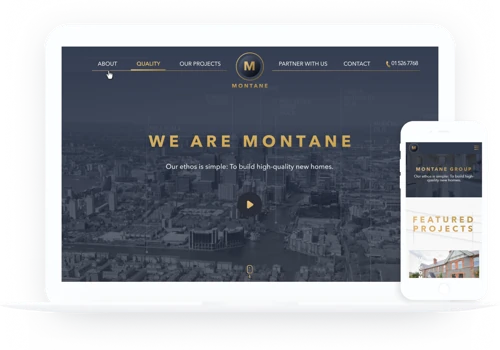 CRM and CMS system, web app