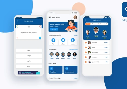Educational Flutter Mobile App