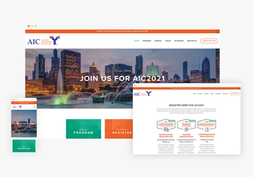 Annual Conference Website Design & Development, Digital Strategy