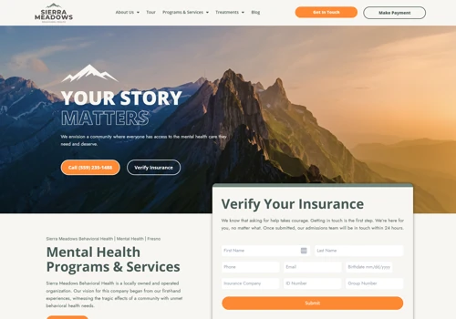 Custom Site + SEO for Treatment Center