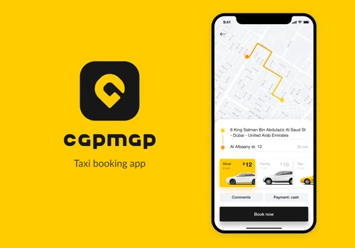 Native iOS and Android apps for rides