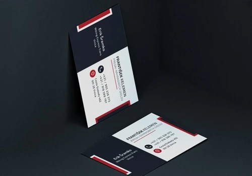 František Kelemen business card