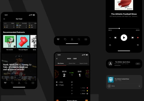 The Athletic Mobile Apps