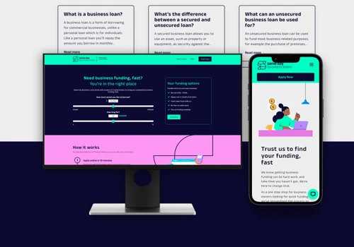 Same Day Business Loans App Management System