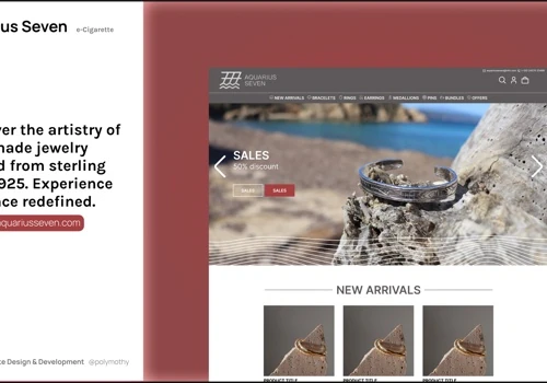 Aquarius Seven Website Rebrand