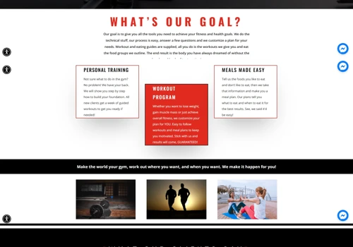 Website for Body By Bartek