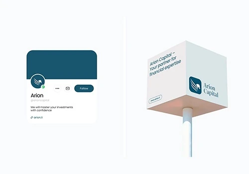 Brand Identity & Website for Arion Capital.