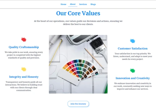 Website Design and SEO for ProPeintre
