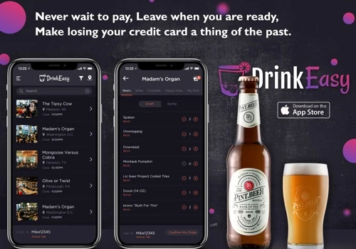 DrinkEasy Mobile App